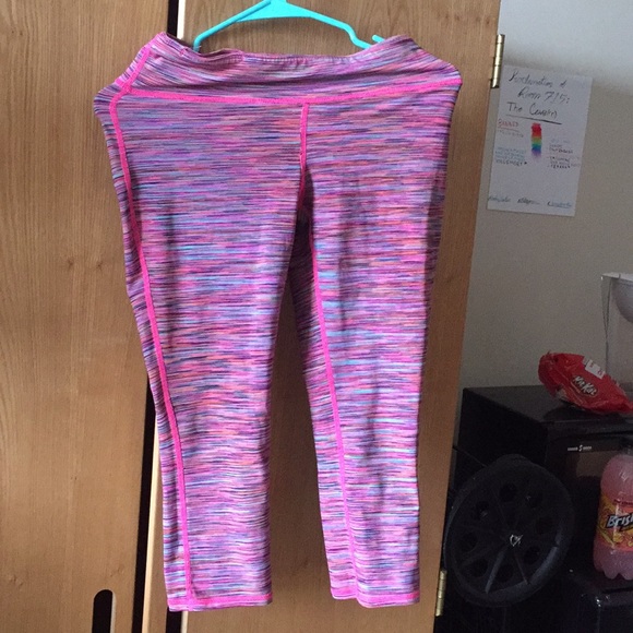 Ideology Space Dyed Cropped Leggings - Picture 1 of 1